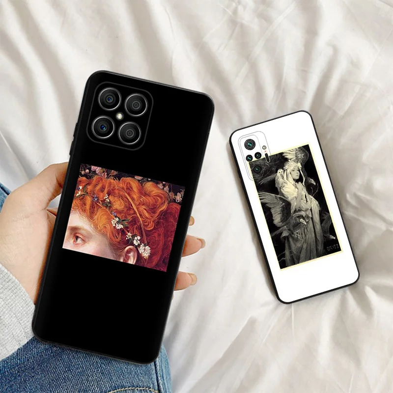 Черный чехол с защитой от падений для телефона Honor X9 X8 X7 X6 X40 X40i Play6T 6C 9A Magic4 70 60 50 30i 20