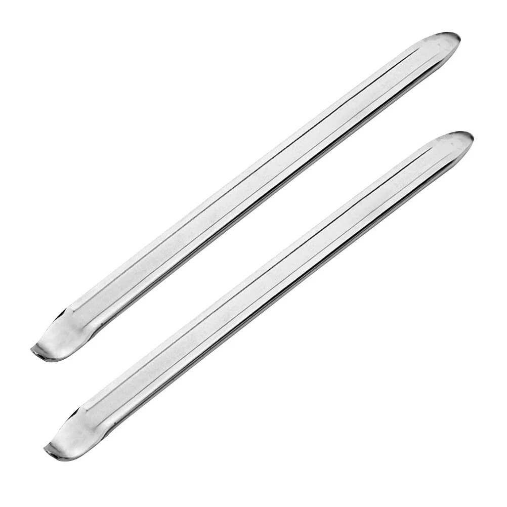 

2 Pcs Tire Tool Crowbar Pry Motorcycle Bike Car Repair 45 Mn Tyre Spoon Lawn Mower