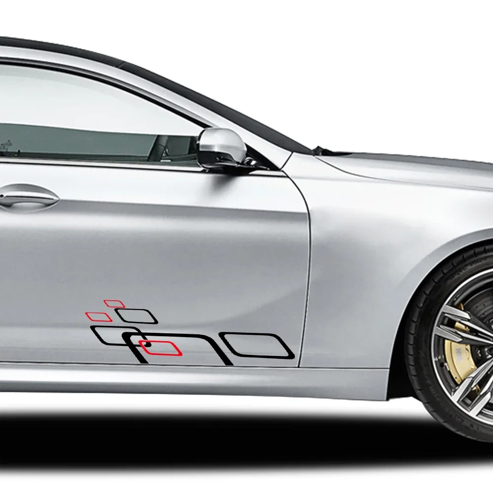 Спортивные гоночные боковые наклейки на дверь автомобиля для VW Transporter Ford Transit Fiat