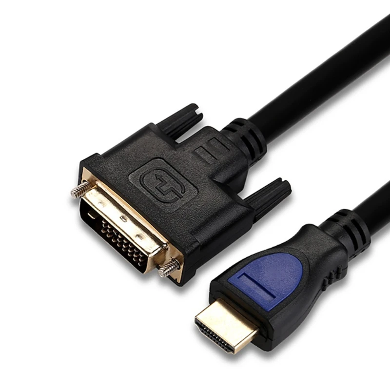 

Позолоченный HDMI-совместимый к DVI кабель двунаправленный из чистой меди поддержка 1080P Высокая скорость футов