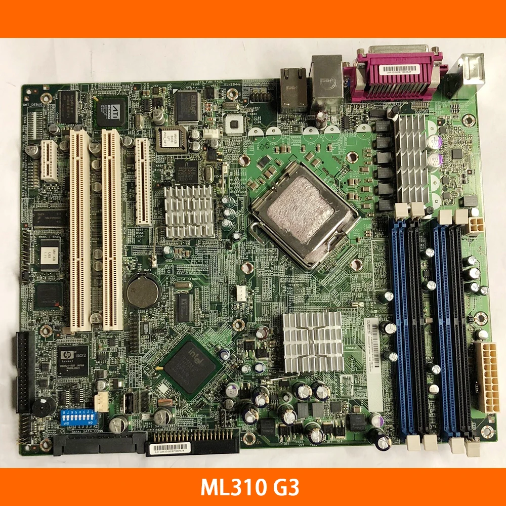 MainBoard For HP ML310 G3 398404-001 394333-501 Motherboard Fully Tested