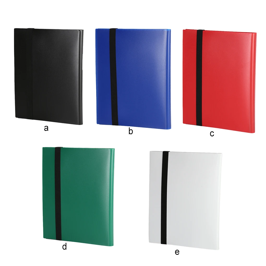 

Износостойкая папка для хранения карточек с эластичным ремешком