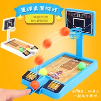 random 1pcs desktop shooting game machine mini basketball frame parent child interactive child indoor leisure educational toys