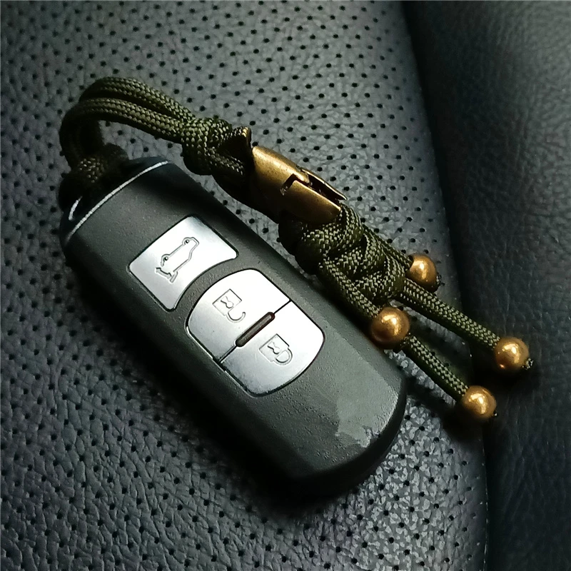 1 шт. Спартанский брелок для ключей подвеска автомобиля байкера шлема плетеная