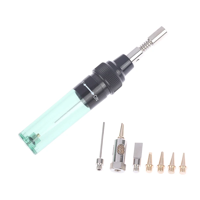 

1300 Celsius Butane Gas Welding Soldering Irons Cordless Butane Tip Welding Pen Burner Blow Torch Gas Soldering Iron Head