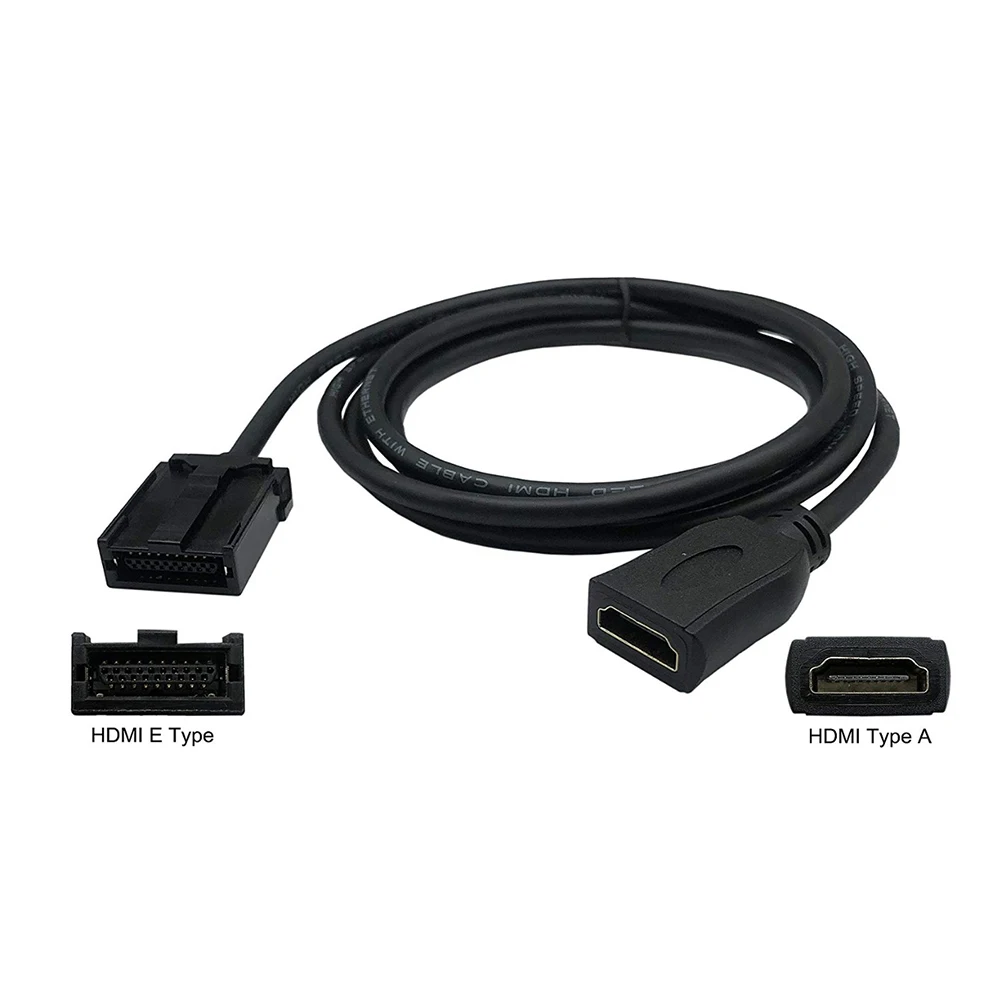 

Кабель HDMIcompatible типа E для AM HDMIcompatible HD видео кабель Тип E микро адаптер кабель для автомобиля цифровой HD монитор плеер