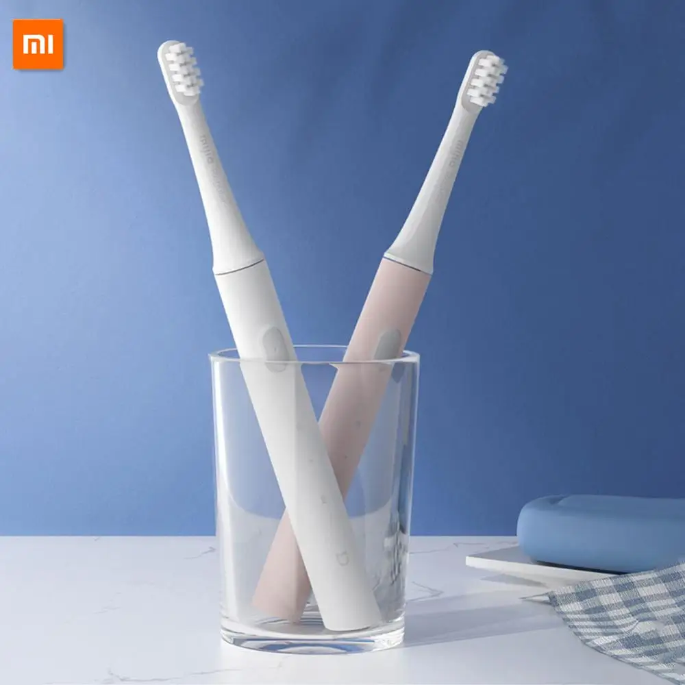 Xiaomi Mijia T100 Sonic Electric Toothbrush USB Rechargeable IPX7 Waterproof Automatic Tooth Brush And Toothbrush Head Oral Care