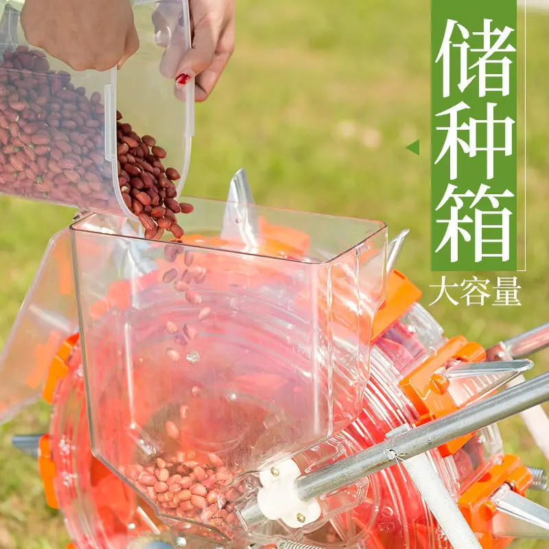 

Roller Corn Seeder Precision Seeder New Type Of Agricultural Peanut And Soybean Multifunctional Small Manual Push Labor Type