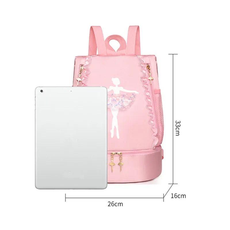 Gym Sports Bags With Free Shipping Backpack For Children Girl Training Weekend Kids Fitness Dance Bolsas School Backpacks Travel