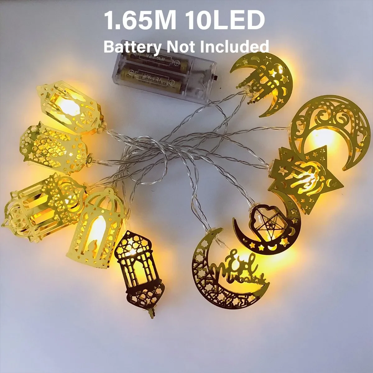 

Светодиодные гирлянды FENGRISE Eid Mubarak
