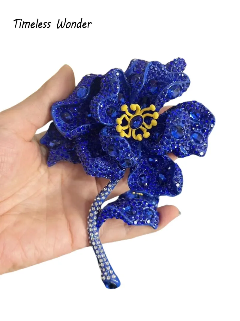 Вневременная брошь Wonder Fancy Zircon Geo Rose булавки для женщин дизайнерские украшения