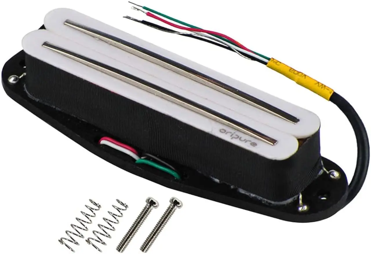 Hot Rail Pickups Alnico5 Single Coil Humbucker 8 9 K Fit squer Tele белый запчасти для электрогитары