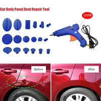 car dent puller auto body repair tool kit 18pcs car body paint less dent repair tools with lifter dent puller kit for automotive