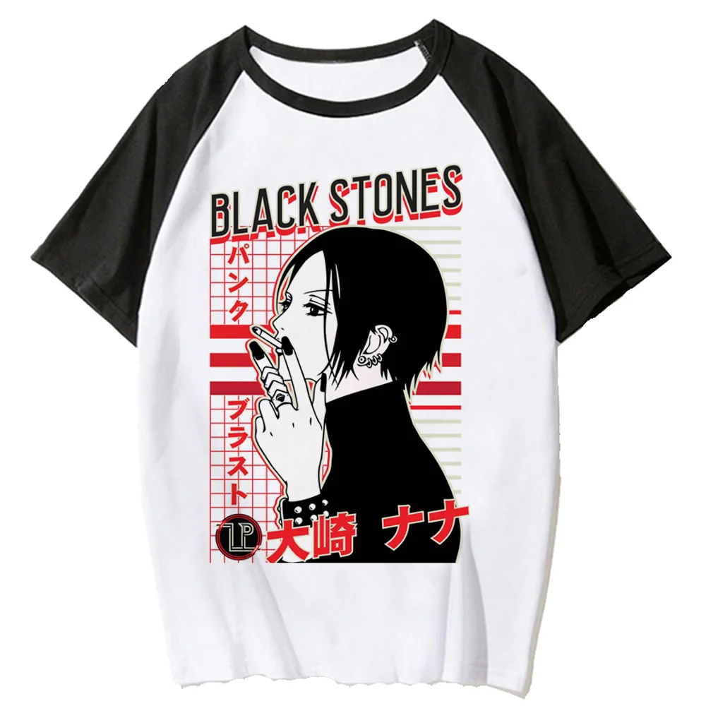 

Nana Anime t shirt women harajuku Japanese Y2K top female streetwear 2000s graphic clothing