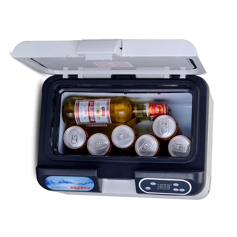 

12 Liter 12V 240V Portable Electric Cooler Box Car refrigerator Mini Fridge for Transportation