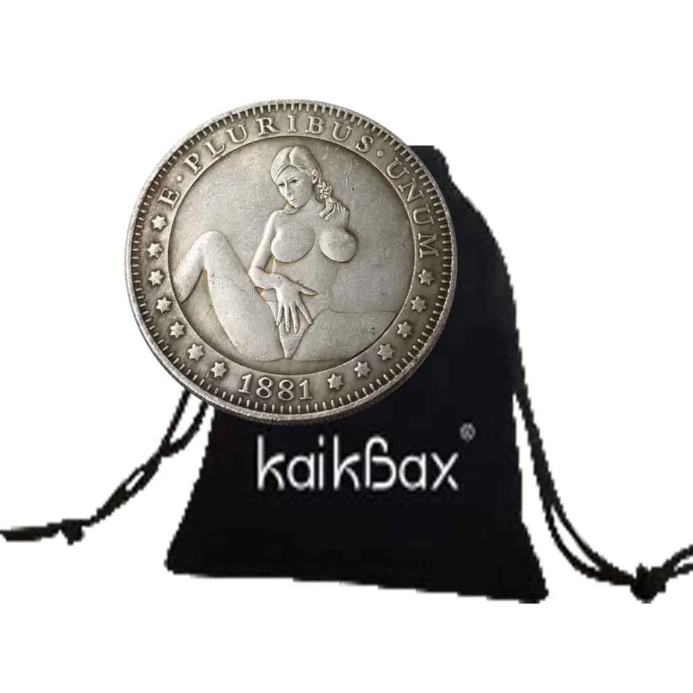 1881 вечный Ангел Хобо никелевая старая монета-памятные старые монеты США-забавная