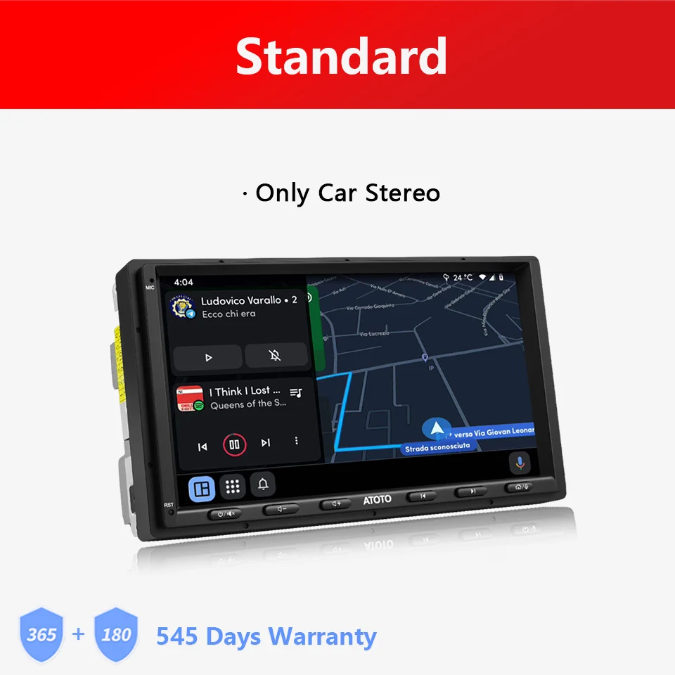 

Автомобильная магнитола ATOTO 7 дюймов, 2 Din, Android, 4G LTE, WIFI, GPS, Bluetooth, беспроводная, Android Auto, CarPlay, экран, автомобильное радио 2 Din S8