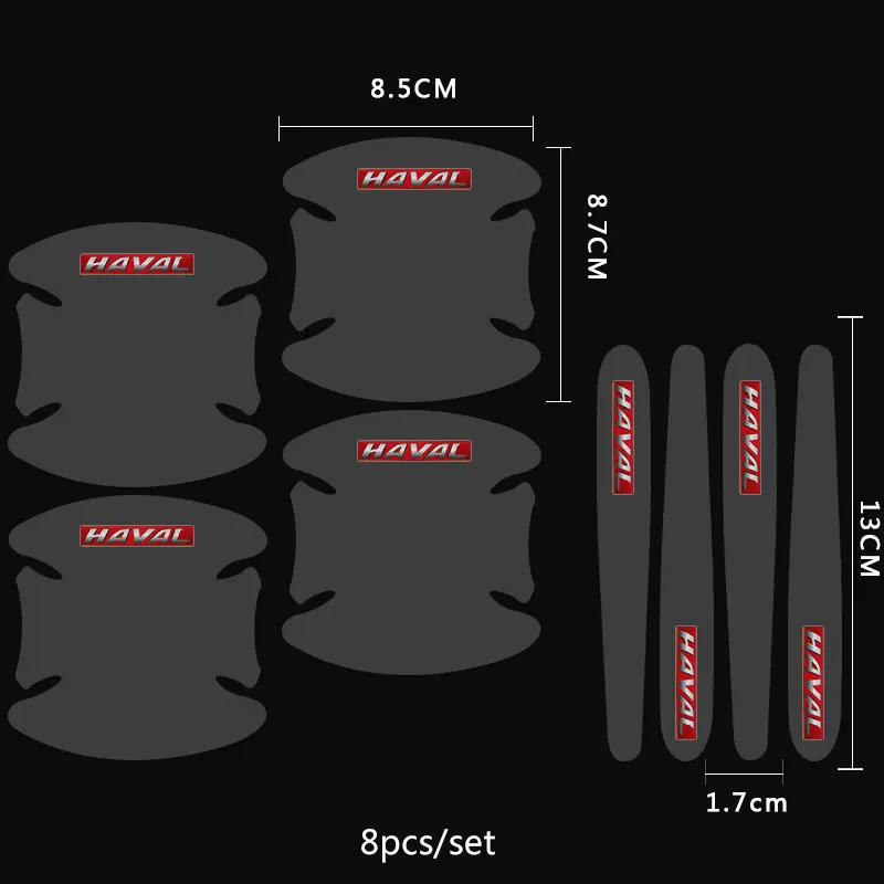 8pcs Car Door Handle Transparent Protection Sticker For BMW X1 X2 X3 X4 X5 X6 E46 E39 E92 E90 E60 M5 E36 F30 F10 F20 E30 E61 |