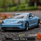 1:36 Taycan Cayenne Macan 911 GT3 Carrera 918 суперкар игрушечный автомобиль из сплава литой и игрушечный автомобиль Модель автомобиля игрушки для детей