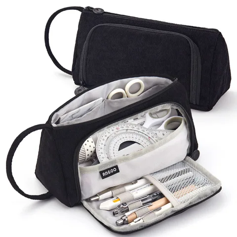 Adorável caso de lápis kawaii grande capacidade caneta escolar caso portátil saco de lápis bolsa de lápis escola caixa de papelaria