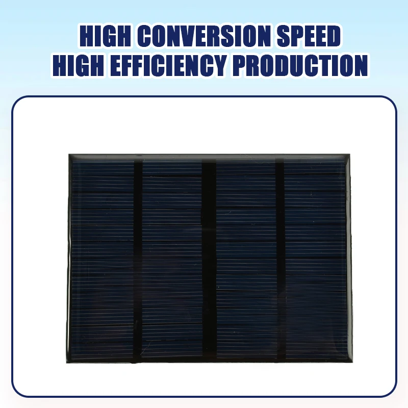 Мини-панель солнечной батареи 12 В 1,5 Вт, стандартная фотопанель, Кремниевая панель для самостоятельной сборки, зарядная панель для солнечной батареи