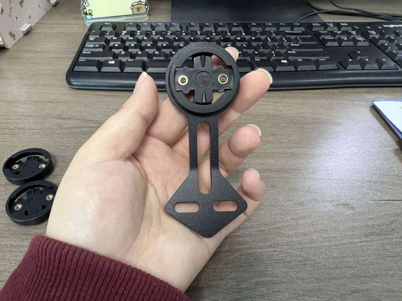 НОВОЕ крепление для велосипедного компьютера ARB02 полностью карбоновое дорожное