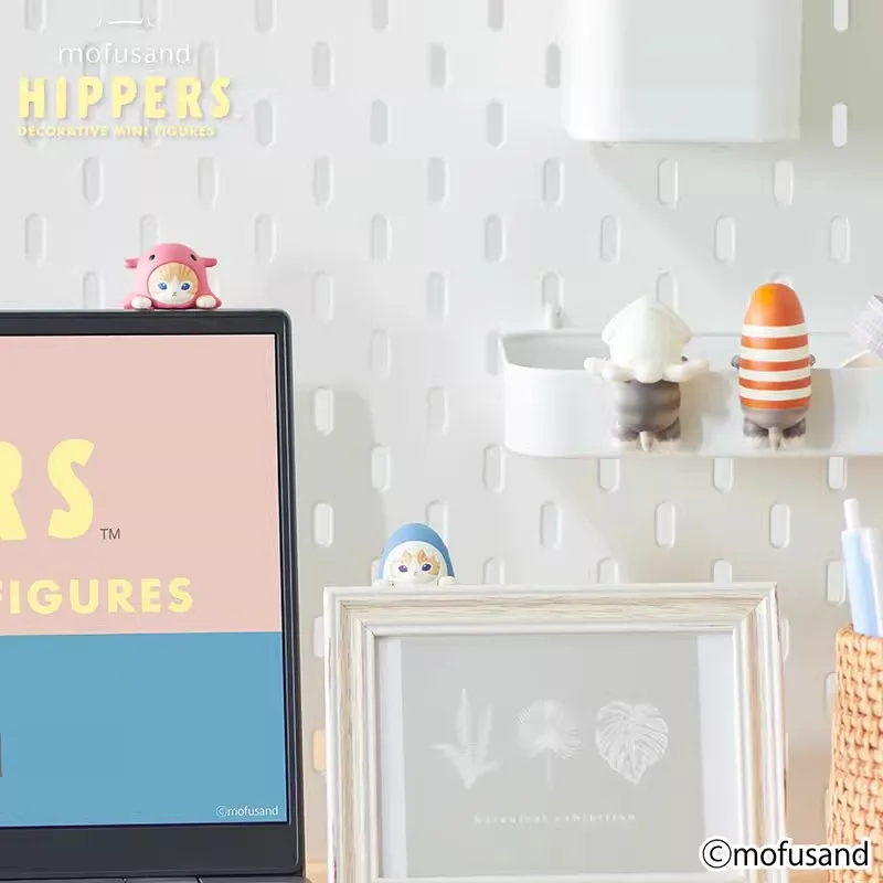 Новые декоративные мини-фигурки Mofusand Hippers слепая коробка для вечеринки милая