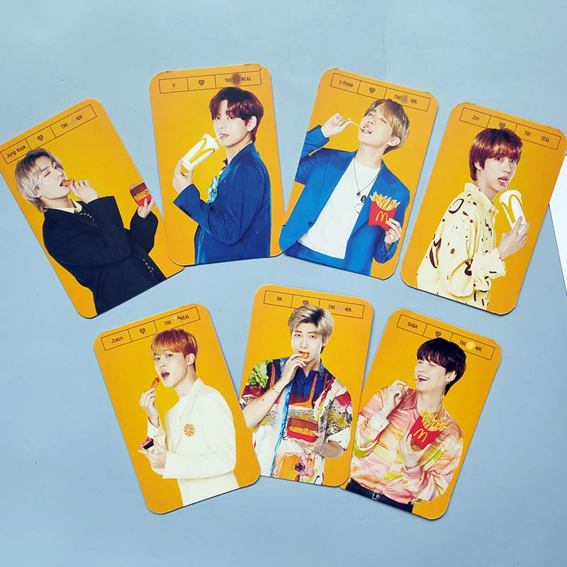 

Оптовая продажа, Постер группы Kpop Idol Bangtan Boys, ломо-карта, корейская мода Макдональда, Постер для мальчиков, поклонники картин, подарки, аксесс...