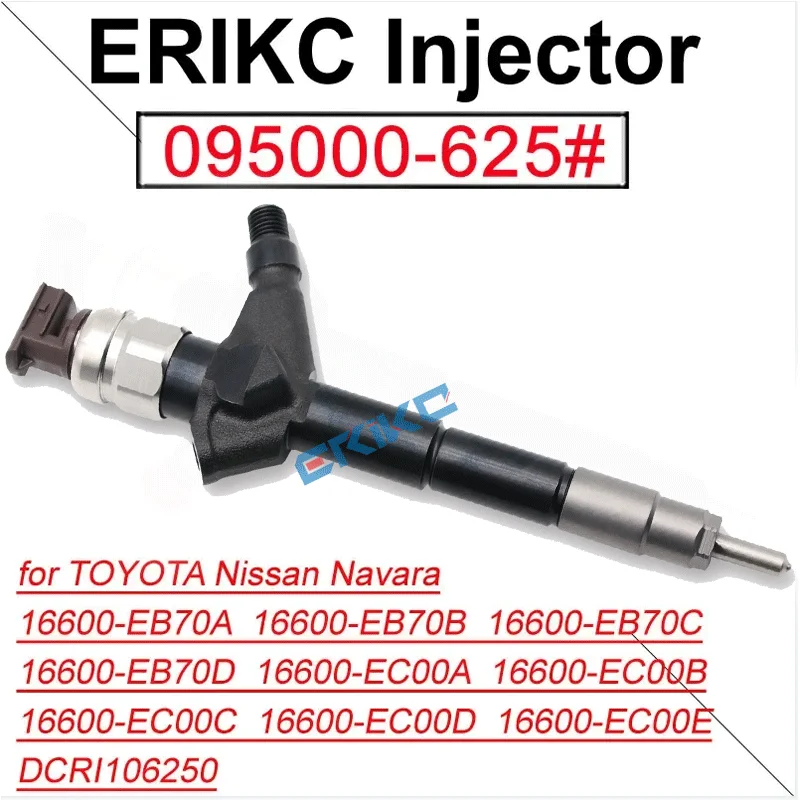 Фото Форсунка Common Rail 16600-EB70A 095000-6250 для Nissan YD25 Navara D22 D40 и Pathfinder R50 2006 г.в. и новее, 2.5L YD25DDTI 16600-EB70B №1
