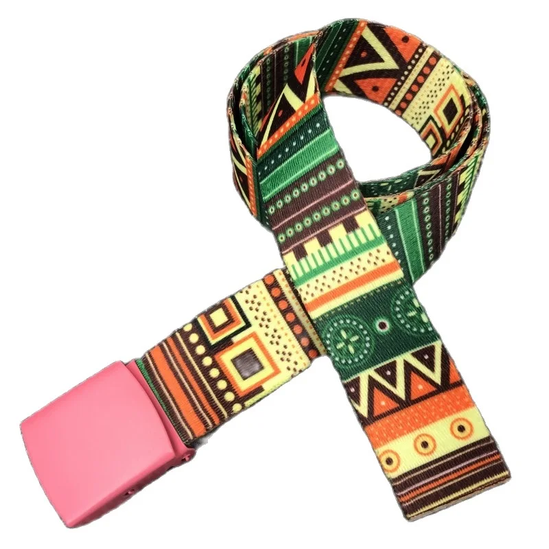 

2.5cm printing spring and autumn Child's belt, Lady belt
