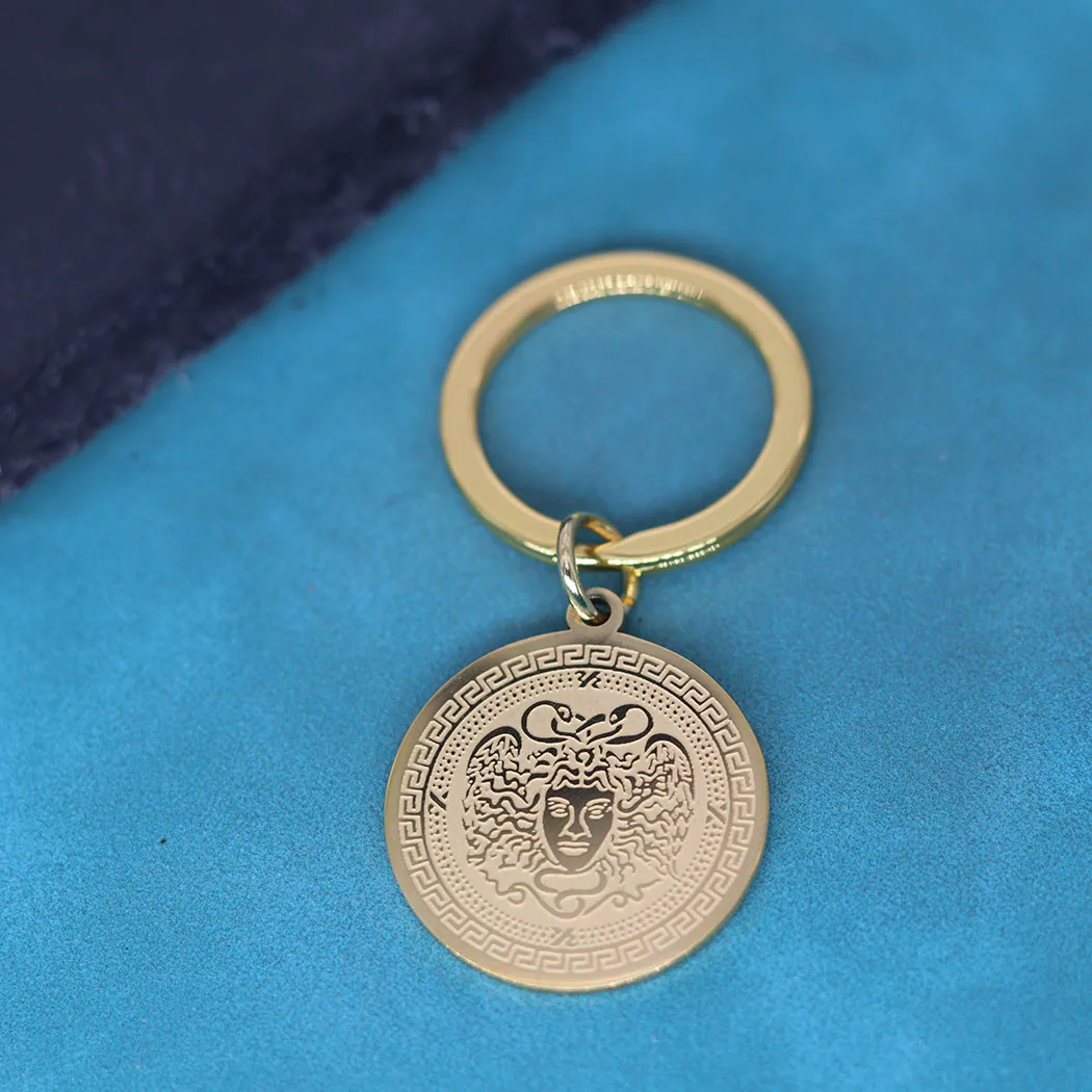 Nedar изящная мифология Медуза горгон брелок для женщин мужчин древняя греческая