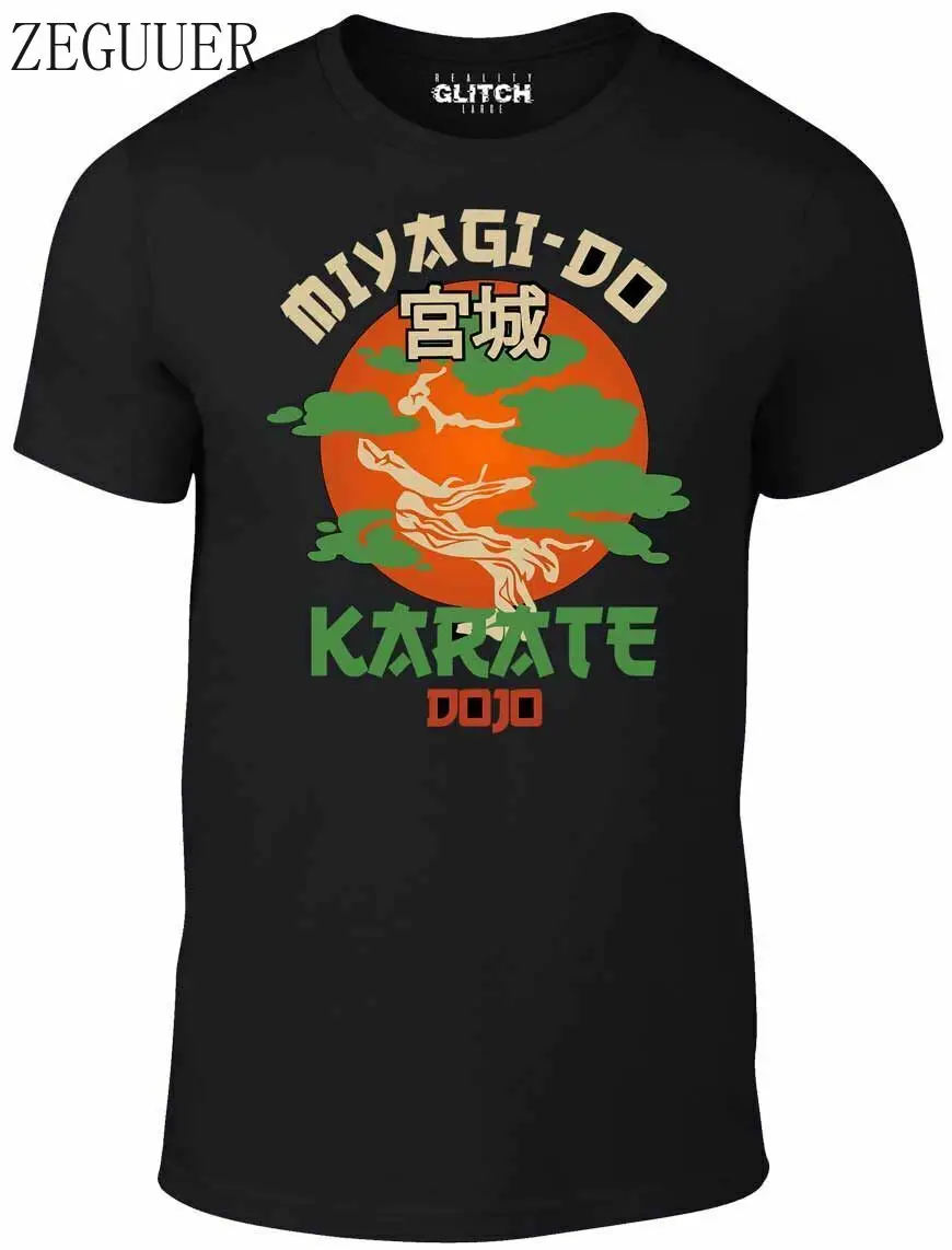 Miyagi Do Jo T-Shirt Inspired By Karate Kid Film Funny Martial Art Retro Cool Print Short Sleeve T-shirts Unisex Cotton T Shirt