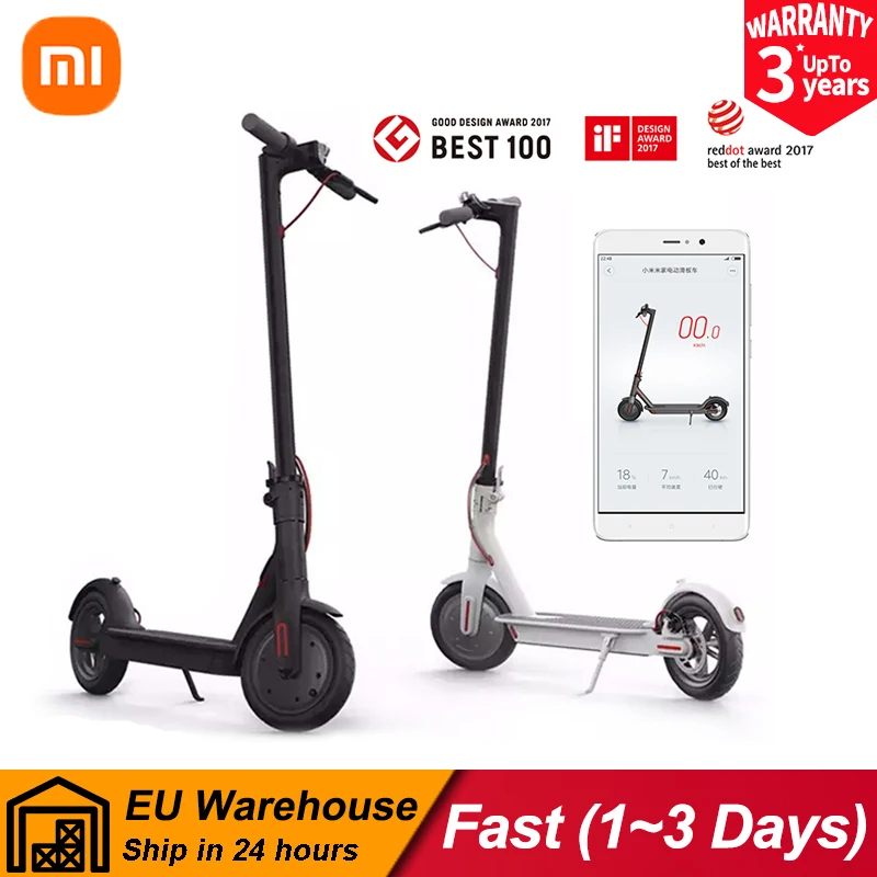 

Global Version Xiaomi Mijia Electric Scooter M365 30km Battery Adult Smart Skateboard Foldable Hoverboard Patinete Electrico