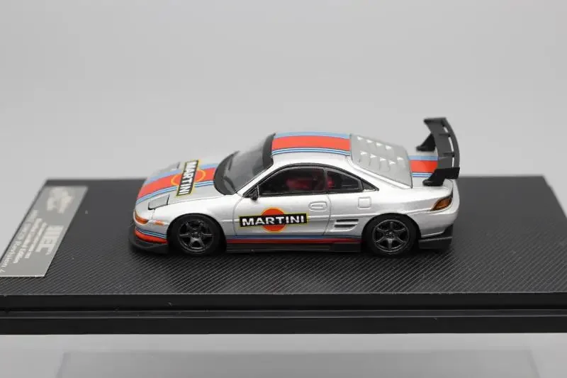 Microturbo 1:64 MR2 SW20 Коллекция Martini Металлическая литая имитация модели автомобилей