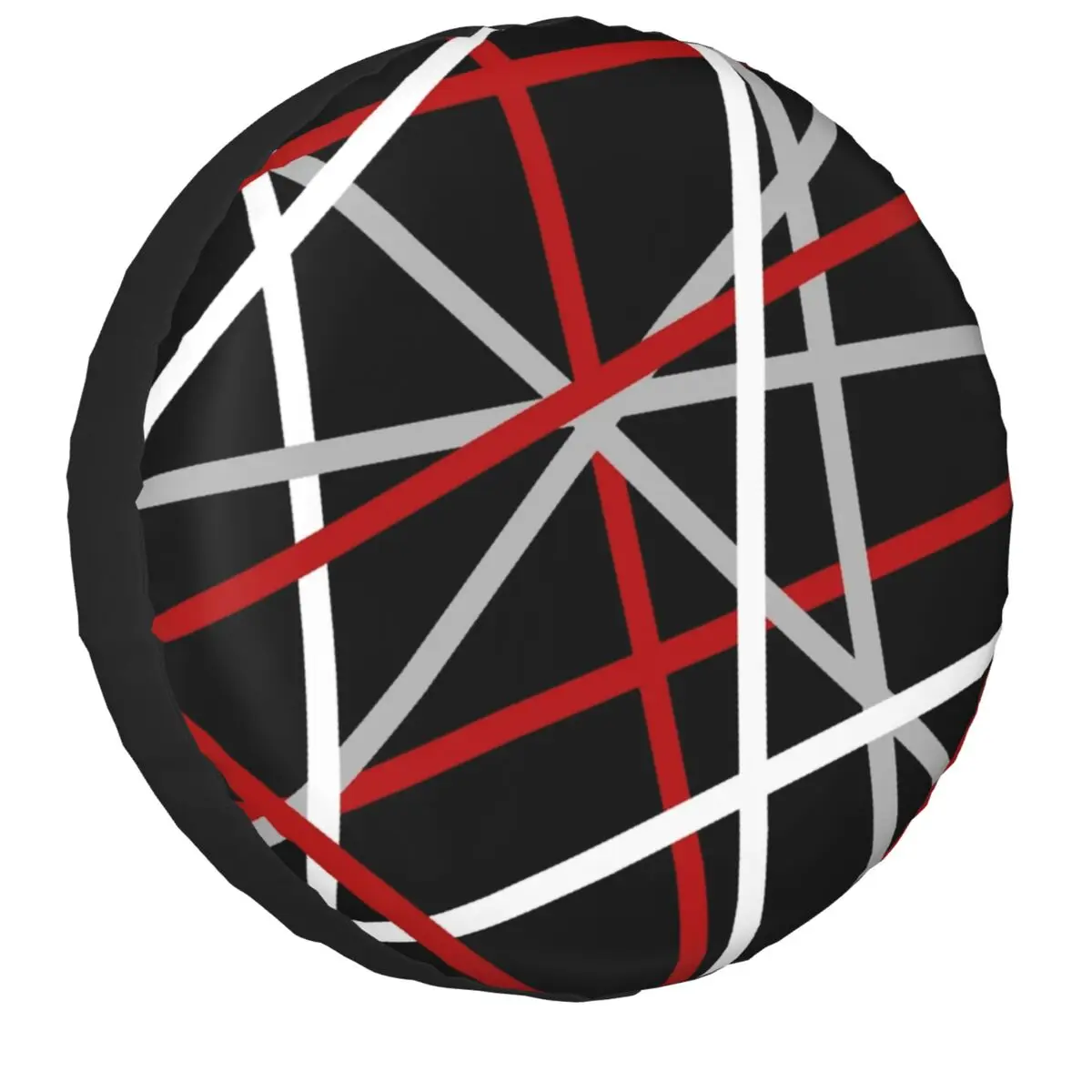 

Чехол для автомобиля Jeep Mitsubishi Pajero, чехол с абстрактными линиями для запасных шин, с геометрическим рисунком, 14 "15" 16 "17"