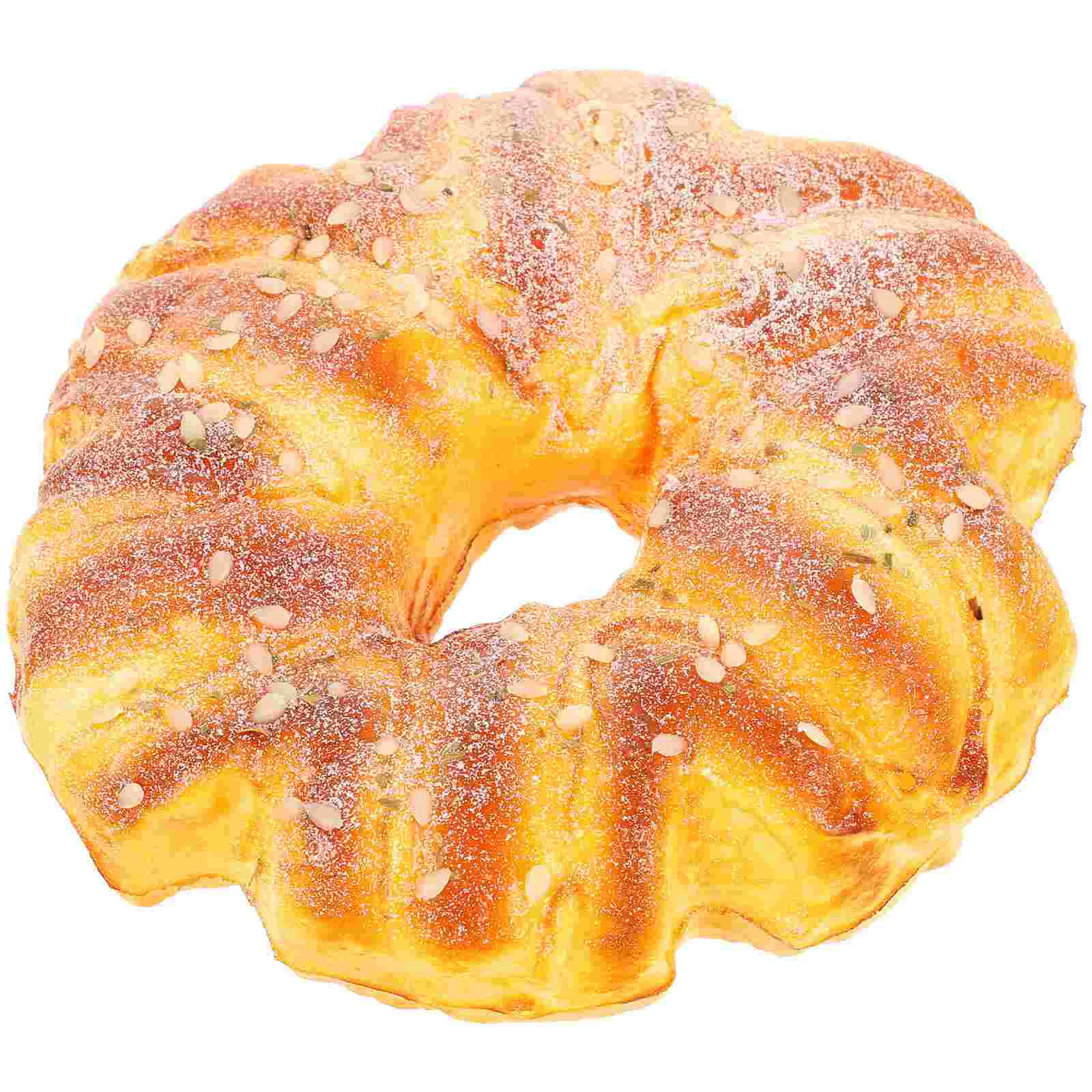 

Bread Fake Model Shop Ornament French Chic Photo Prop Simulated Artificial Decorations Pu