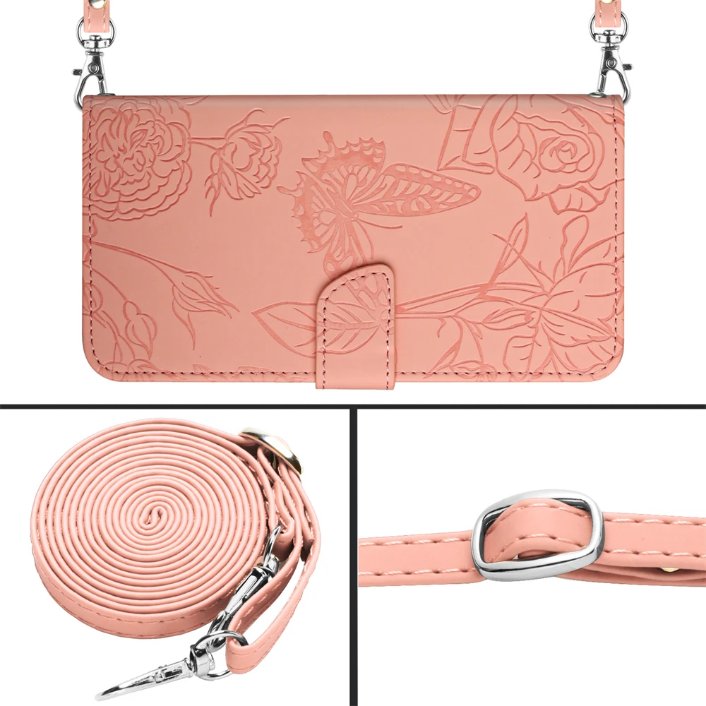 Чехлы для телефонов TCL 40 30 E SE 305 306 мульти ударопрочный аниме кошелек кобура