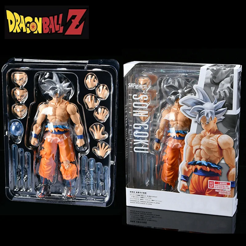 

16cm Anime Dragon Ball Ultra Instinct Super Saiyan Son Goku Collection Gk Action Figures Model Decoration Children'S Toy Gifts