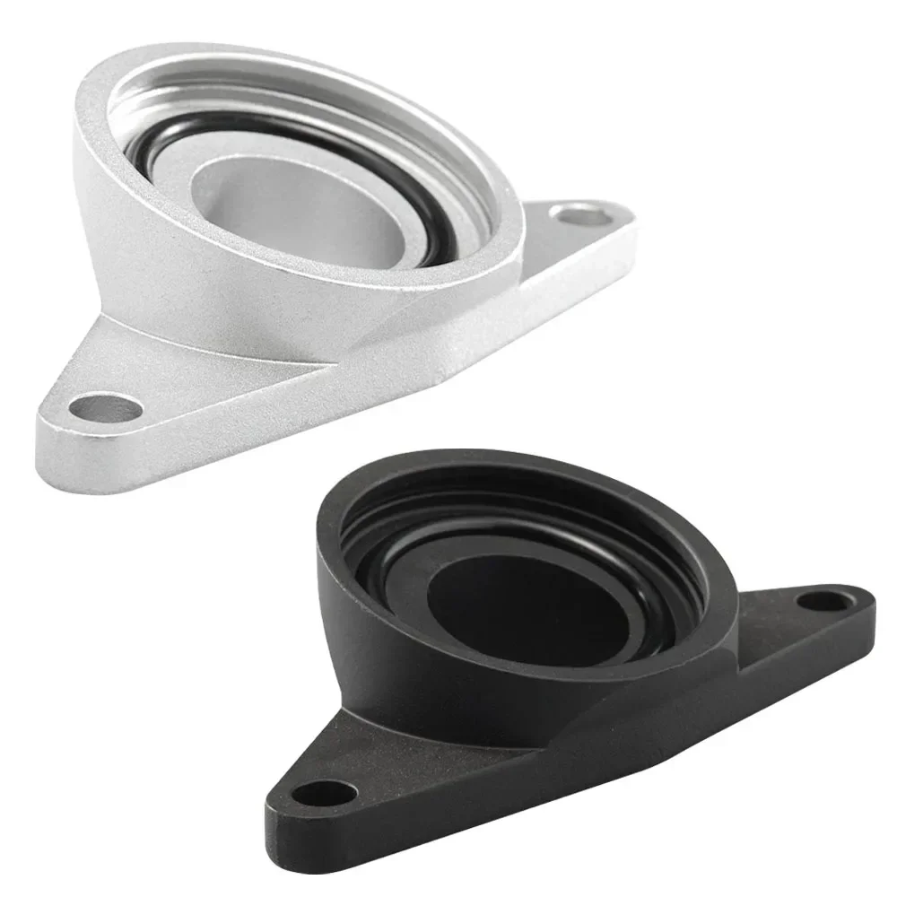Фото Для Subaru Impreza WRX STI 2002-2007 годов выпуска, фланцевый адаптер перепускного клапана SQV/SSQV из алюминия, серебристо-черный, турбо-модификация, автозапчасти. №2