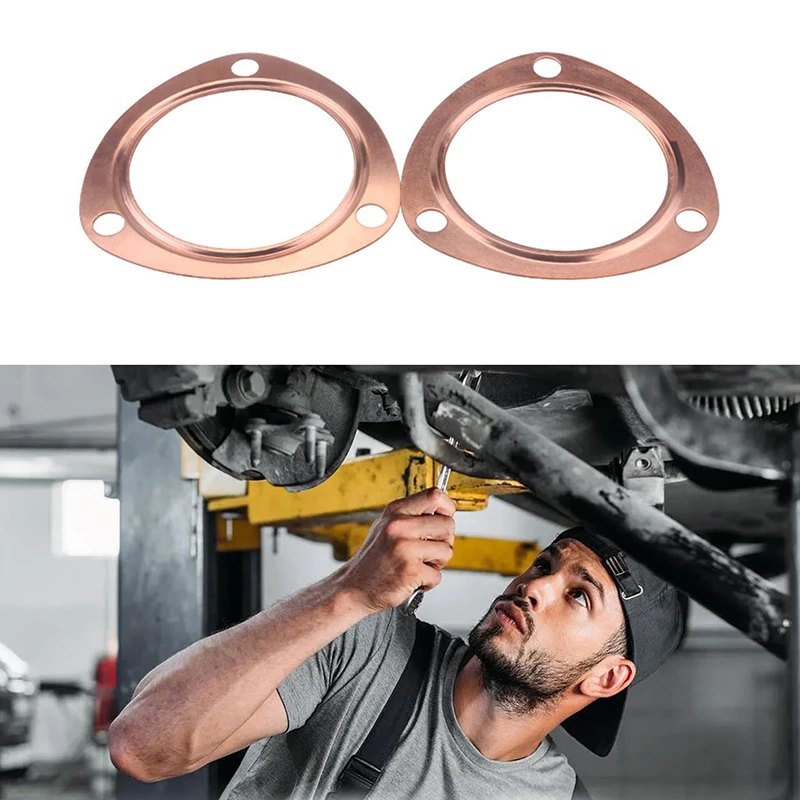 2 1/2 &quotмедные прокладки выхлопного коллектора 5-дюймовые для SBC BBC 302 350 454 (3 модели