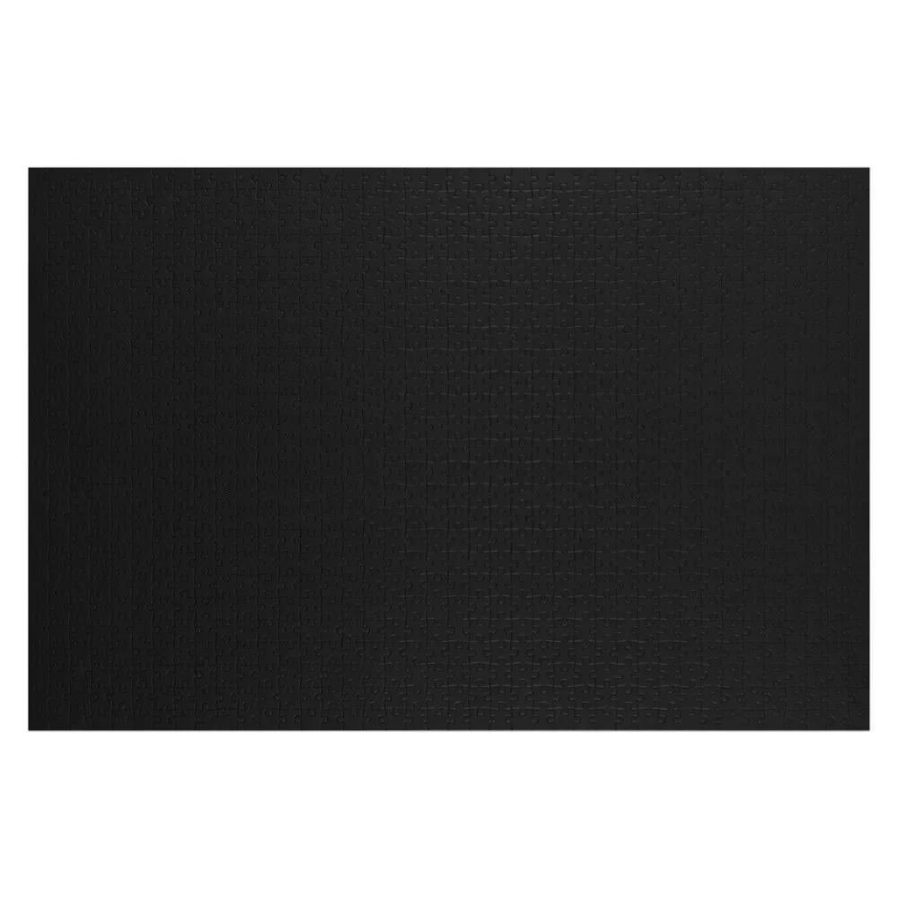 Твердый Простой глубокий черный пазл аксессуары для картинки произведения