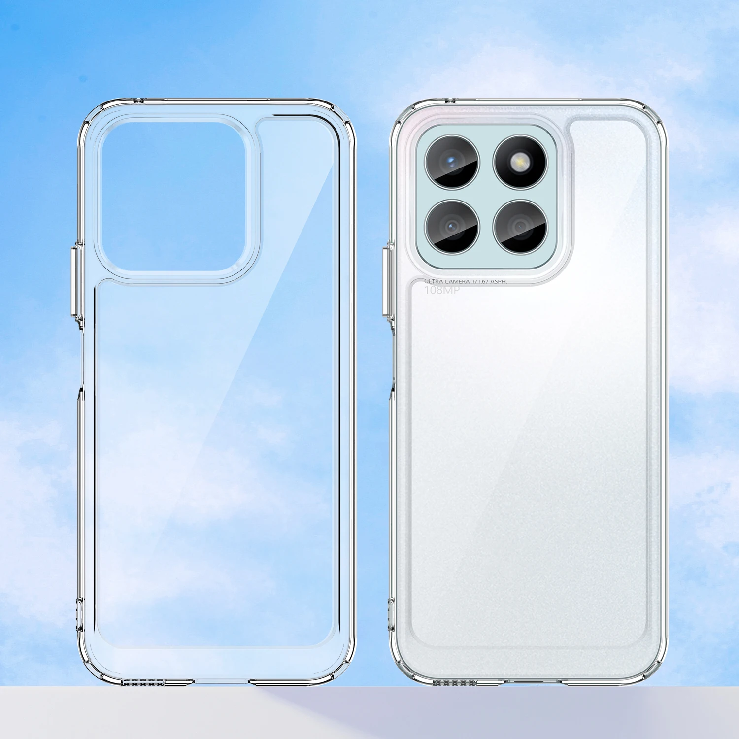 Прозрачный акриловый чехол для Huawei Honor X8b X8 b X 8b роскошный силиконовый защитный