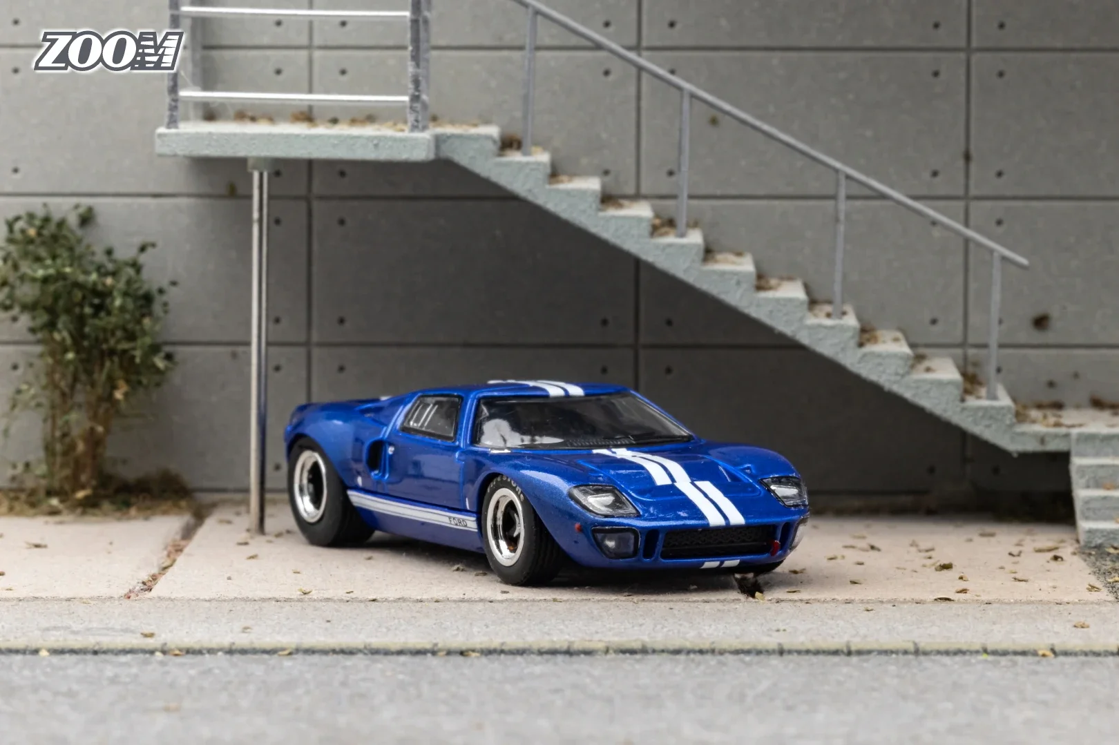 ** Предварительная заказ ** ZOOM 1:64 GT40 Mk1, желтая, белая, зеленая, синяя лимитированная модель автомобиля