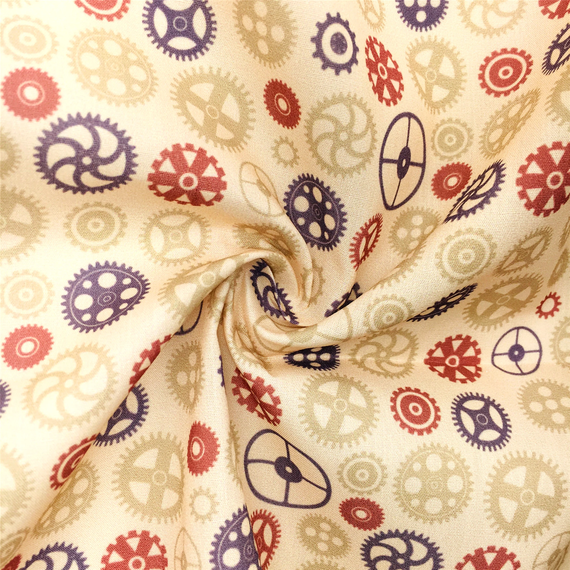 Полиэстеровая хлопчатобумажная ткань 20*33 см с рисунком идола из мультфильма