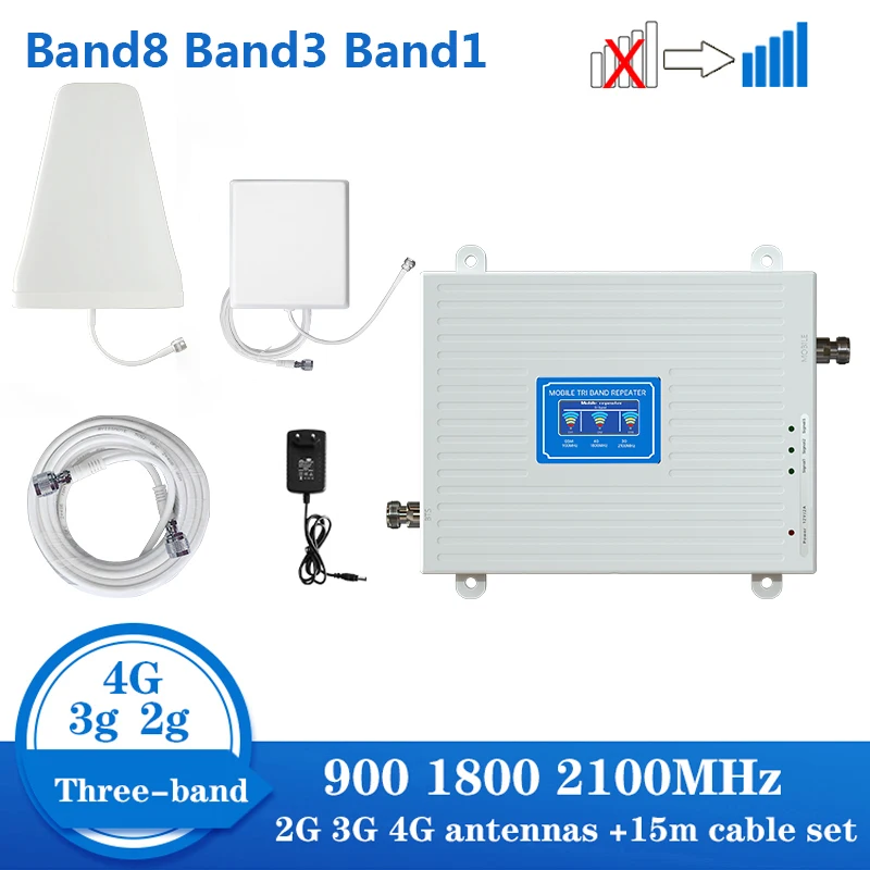 Kup 2G 3G 4G Trójpasmowy Wzmacniacz Sygnału GSM 900 + DCS/LTE 1800 Zespół 3 + UMTS/WCDMA 2100 Zespół 1 Mobilny Wzmacniacz Sygnału Wzmacniacz Komórkowy Ceny 2G 3G 4G Trójpasmowy Wzmacniacz Sygnału GSM 900 + DCS/LTE 1800 Zespół 3 + UMTS/WCDMA 2100 Zespół 1 Mobilny Wzmacniacz Sygnału Wzmacniacz Komórkowy