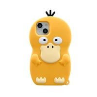 cartoon anime duck kawaii suitable for apple iphone1112promax13x8p silicone protective mobile phone case holiday gift