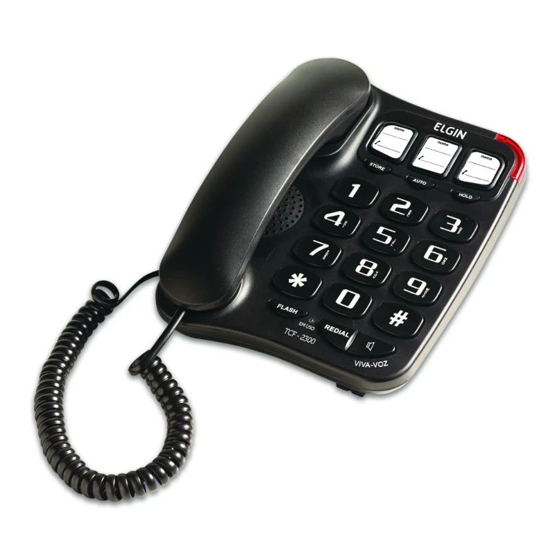 Ringtone Fixed Home Phone for Seniors and Hearing Impaired Individuals R2LB