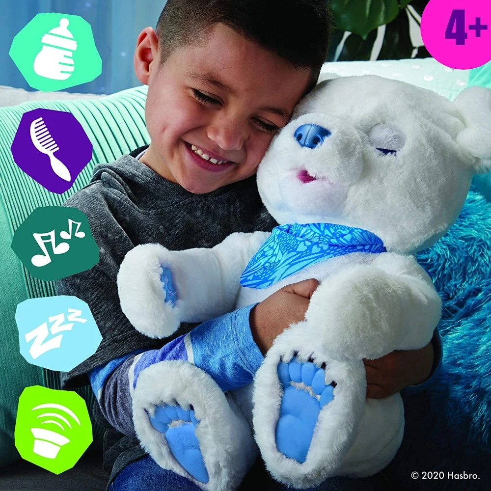 Интерактивная плюшевая игрушка Polar Bear Cub полярный мишка .Игрушка FurReal Friends - купить