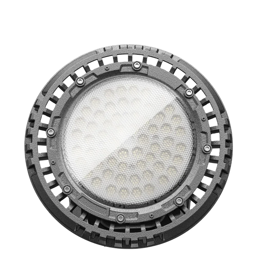 

ATEX LED Light WF2 150LM/W 60W 80W 100W 120W 180W 200W Round Gas Dust LED Explosion Proof high bay Lights Zone 1/2/21/22