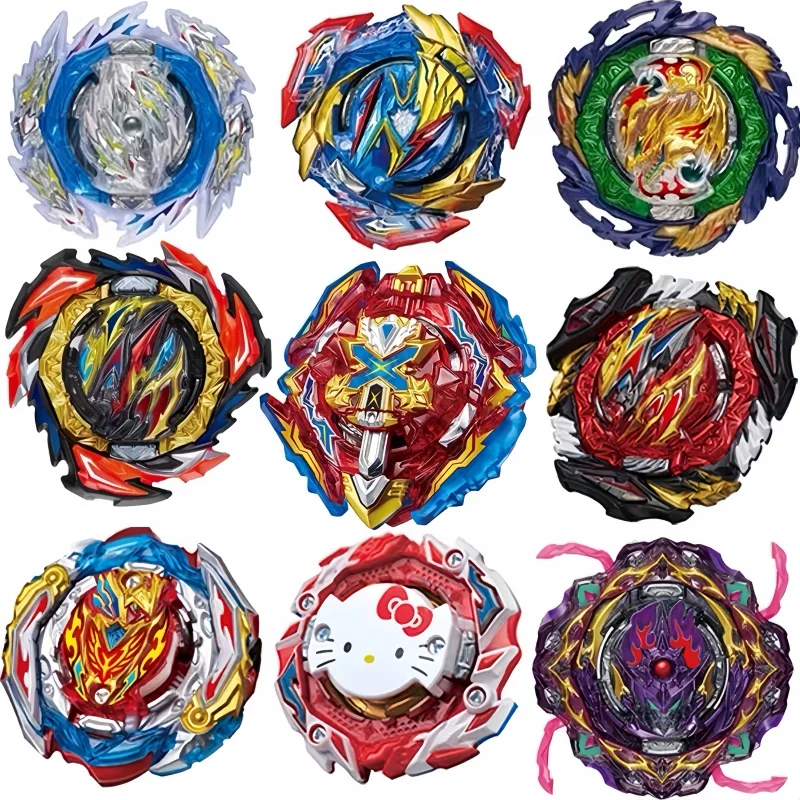 Фото Игрушка-волчок TAKARA TOMY Beyblade Burst с левым и правым вращением, гироскоп с пусковым устройством, для соревновательных боев №1